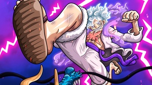 Luffy vs Kaido, One Piece, Gear 5, Monkey D. Luffy, Sun God Nika, 4K wallpaper