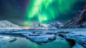 Aurora, Norway, Photography, 4K wallpaper