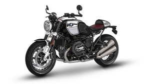 BMW R nineT, Retro style, Cafe racer, Modern classic, Naked bikes, White background, 4K wallpaper