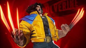 Marvel Rivals, Wolverine, Red background, 2024 Games, 4K wallpaper
