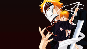 Ichigo Kurosaki, Bleach, Hollow Mask, 4K wallpaper