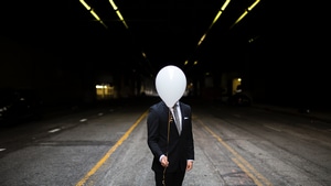 Man, Photography, Balloons, Boy, 4K wallpaper
