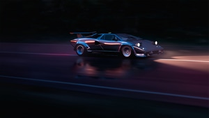 Lamborghini Countach, Lamborghini, Cars, 4K wallpaper