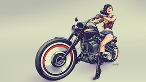 Wonder Woman, Superheroes, Artwork, Digital Art, Artist, Behance, 4K wallpaper