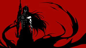 Ichigo Kurosaki, Bleach, Red background, 4K wallpaper