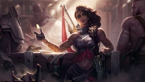 League of Legends, Samira, 4K wallpaper