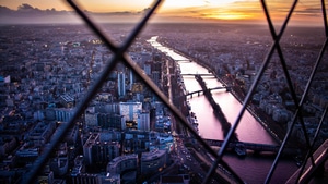 Paris, France, Eiffel Tower, Photography, World, Fence, 4K wallpaper