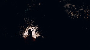 Silhouette, Women, Dancing, Photography, 4K wallpaper