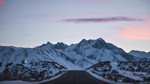 Road, Photography, Snow, 4K wallpaper