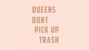 Girly quotes, Baddie quotes, Misty rose background, Attitude, Confident, Bold, Fearless, Edgy, 4K wallpaper