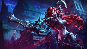 Katarina League Of Legends, League Of Legends, Games, Fantasy Girls, Artist, Artwork, Digital Art, 4K wallpaper
