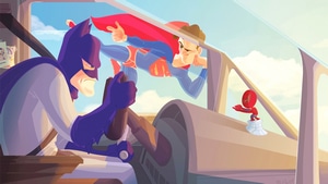 Spiderman, Batman, Superman, Superheroes, Artwork, Digital Art, Behance, 4K wallpaper
