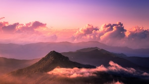 Landscape, Clouds, Nature, 4K wallpaper