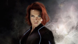 Scarlett Johansson, Black Widow, Superheroes, Deviantart, 4K wallpaper