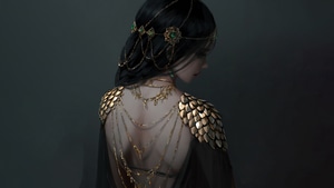Fantasy Girls, Jewellery, Artist, Artwork, Digital Art, Deviantart, 4K wallpaper