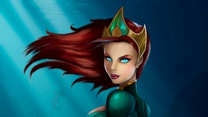 Mera, Superheroes, Artist, Artwork, Digital Art, Deviantart, 4K wallpaper