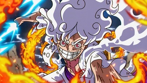 Gear 5, Luffy, One Piece, Sun God Nika, 4K wallpaper