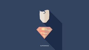 Superman, Superheroes, Minimalism, Minimalist, Artist, Artwork, Digital Art, Behance, 4K wallpaper