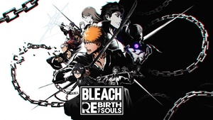 Bleach Rebirth of Souls, Key Art, 2025 Games, Black and White, Rukia Kuchiki, Ichigo Kurosaki, Sosuke Aizen, 4K wallpaper