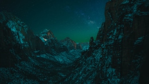 National Park, Nature, Night, 4K wallpaper