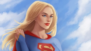 Supergirl, Superheroes, Artist, Artwork, Digital Art, 4K wallpaper