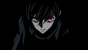 Lelouch Lamperouge, Black background, Code Geass, 4K wallpaper