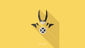 Wolverine, Superheroes, Minimalism, Minimalist, Artist, Artwork, Digital Art, Behance, 4K wallpaper