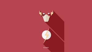 Flash, Superheroes, Minimalism, Minimalist, Artist, Artwork, Digital Art, Behance, 4K wallpaper