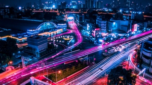 Thailand, City, World, Photography, Long Exposure, Road, 4K wallpaper