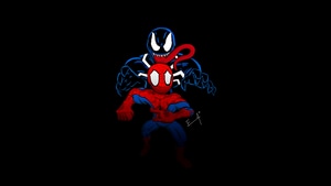 Spiderman, Venom, Artist, Artwork, Behance, Superheroes, 4K wallpaper