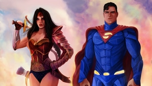 Wonder Woman, Superman, Superheroes, Artist, Artwork, Digital Art, Deviantart, 4K wallpaper