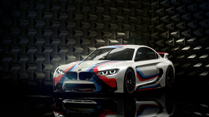 BMW Vision Gran Turismo, Dark background, 4K wallpaper