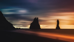 Dusk, Sunset, Nature, 4K wallpaper