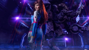 Dva Overwatch, Overwatch, Games, Cosplay, 4K wallpaper