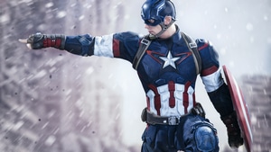 Captain America, Artwork, Superheroes, 4K wallpaper