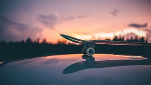 Skateboard, Photography, Macro, Sunset, 4K wallpaper