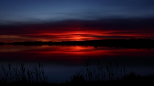 Sunset, Nature, 4K wallpaper
