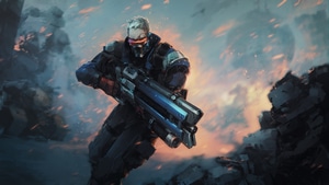 Soldier 76, Overwatch, Games, Deviantart, 4K wallpaper