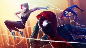 Spiderman Into The Spider Verse, Spiderman, Movies, Superheroes, Artwork, Artist, Digital Art, 4K wallpaper