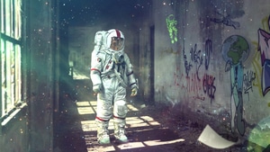 Astronaut, Space, Artist, Scifi, Artwork, Digital Art, Behance, 4K wallpaper