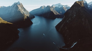 New Zealand, Mountains, Nature, 4K wallpaper