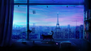 Cat, Animals, Artist, Artwork, Digital Art, Deviantart, 4K wallpaper
