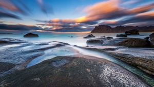 Seascape, Clouds, Nature, Sky, 4K wallpaper