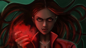 Scarlet Witch, Superheroes, Artwork, Artist, Digital Art, Deviantart, 4K wallpaper