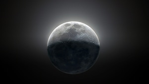 Space, Moon, Digital Universe, 4K wallpaper