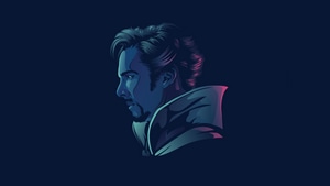 Doctor Strange, Superheroes, Minimalist, Minimalism, Artist, Artwork, Digital Art, Dribbble, 4K wallpaper
