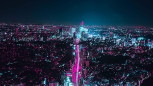 Japan, Photography, City, Night, Neon, 4K wallpaper