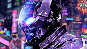 Batman, Superheroes, Scifi, Neon, Artist, Artwork, Digital Art, Behance, 4K wallpaper