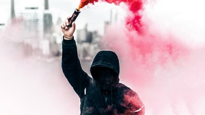 Smoke, Photography, Hoodie, 4K wallpaper