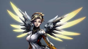 Mercy Overwatch, Overwatch, Games, Artwork, Digital Art, Deviantart, 4K wallpaper
